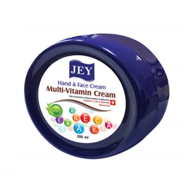 کرم جی (Jey) مدل Multi-Vitamin حجم 200 میلی‌لیتر