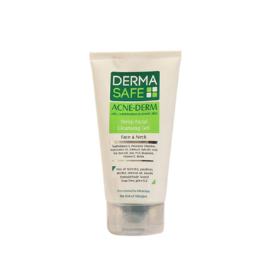 کرم ضد آکنه صورت و گردن درماسیف (Derma safe) مدل Acne Derm