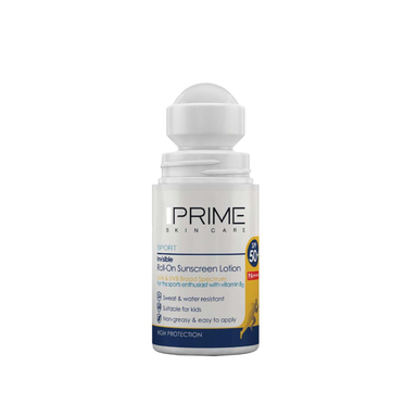 لوسیون ضدآفتاب پریم (Prime) با spf 50 مدل رولی