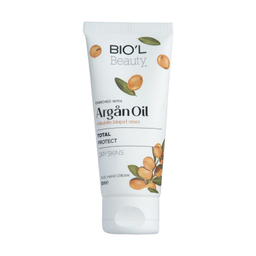 کرم مرطوب کننده دست و صورت بیول (Biol) مدل Argan Oil حجم 60 میلی‌ لیتر