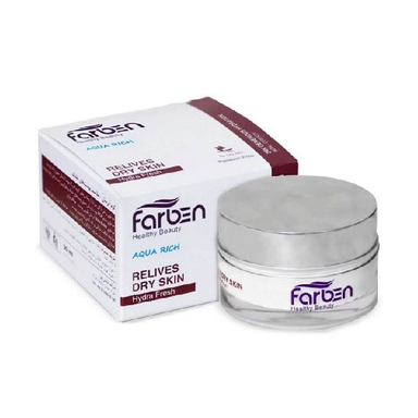 کرم آبرسان صورت فاربن (Farben) حاوی روغن آرگان حجم 50 میلی‌لیتر