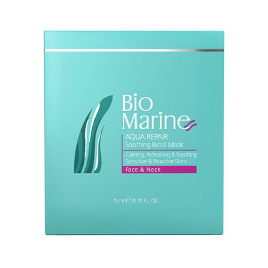 ماسک التیام بخش صورت بایومارین (Biomarine) مدل Aqua Repair حجم 15 میلی لیتر
