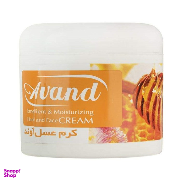 کرم مرطوب کننده و نرم کننده آوند (Avand) مدل Honey حجم 200 میلی‌ لیتر
