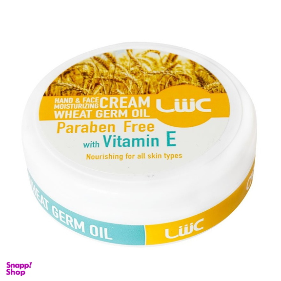 کرم مرطوب کننده کاسه ای عش (ASH) حاوی ویتامین E و روغن جوانه گندم حجم 100 میلی‌لیتر