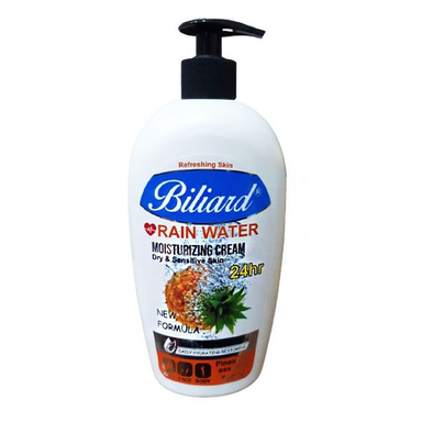 کرم آبرسان پمپی بیلیارد (Biliard) حاوی عصاره آناناس حجم 500 میلی‌لیتر