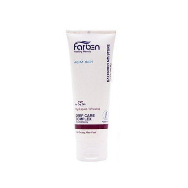 کرم مرطوب کننده دست فاربن (Farben) مدل Aqua Rich حاوی روغن آرگان حجم 75 میلی‌لیتر