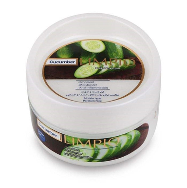 کرم مرطوب کننده لیمپیو (Limpio) مدل Cucumber حجم 200 میلی‌لیتر