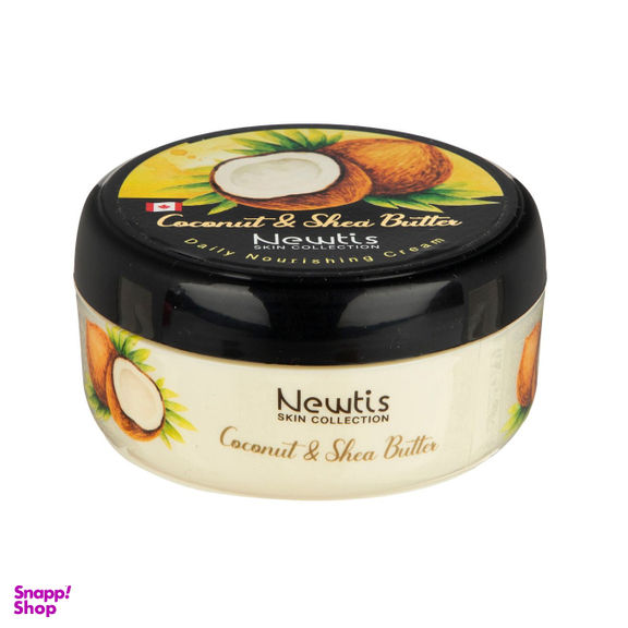 کرم مرطوب کننده نیوتیس (Newtis) حاوی عصاره نارگیل حجم 200 میلیلیتر