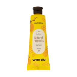 کرم مرطوب کننده دست ویت یو (With You) مدل Natural Propolis حجم 50 میلی لیتر
