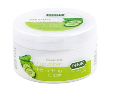 کرم مرطوب کننده ببک (B.B.K) مدل Cucumber حجم 250 میلی‌ لیتر
