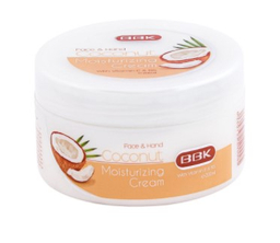 کرم مرطوب کننده ببک (B.B.K) مدل Coconut حجم 250 میلی‌ لیتر