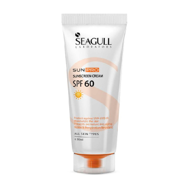 کرم ضد آفتاب سی گل با SPF 60 حجم 50 میلی لیتر
