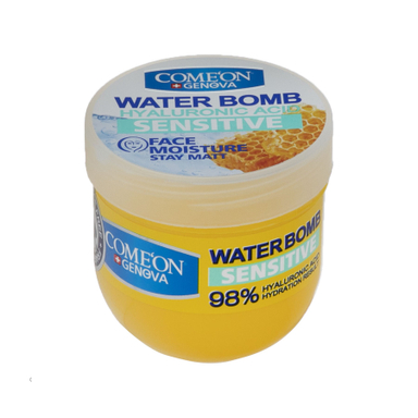 کرم آبرسان صورت کامان (Comeon) سری Water Bomb مدل Sensitive حجم 200 میلیلیتری