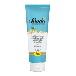 کرم نرم کننده کودک ثمین (Samin) حاوی اوسرین و اوره 3 درصد حجم 100 میلی لیتر