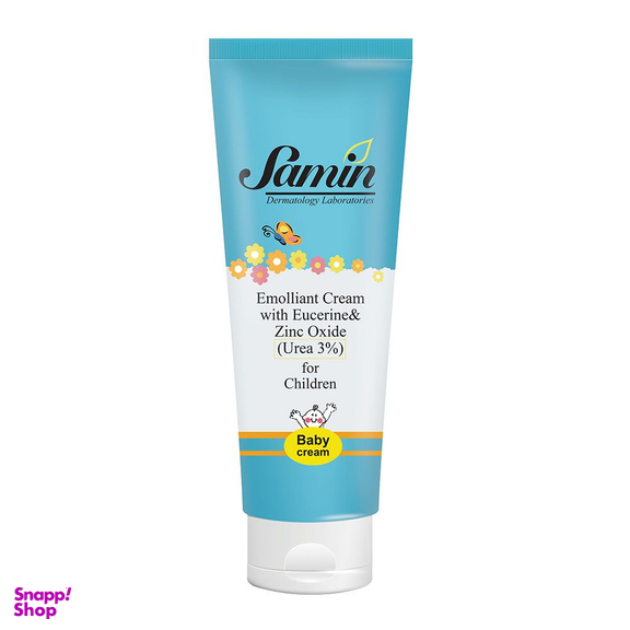 کرم نرم کننده کودک ثمین (Samin) حاوی اوسرین و اوره 3 درصد حجم 100 میلی لیتر