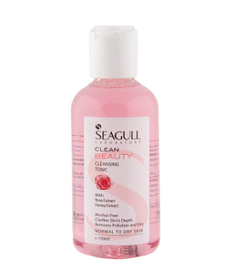 تونیک پوست سی گل (Seagull) مدل Clean Beauty حاوی عصاره رز و عسل حجم 150 میلی‌لیتر