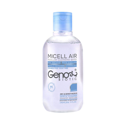 محلول میسلارواتر پاک کننده آرایش ژنو (Geno) مناسب پوست خشک حجم 240 میلی‌لیتر
