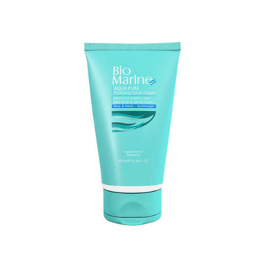 کرم ساینده و پاک کننده پوست بایو مارین (Biomarine) مدل Aqua Pure حجم 100 میلی‌لیتر