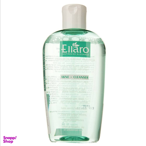 تونر پاک کننده الارو (Ellaro) مدل Fresh Balancing Akne Cleanser حجم 200 میلی‌لیتر