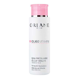 محلول پاک کننده میسلار واتر اورلن (Orlane) مدل vitality radiance micellar water حجم 250 میلی‌لیتر