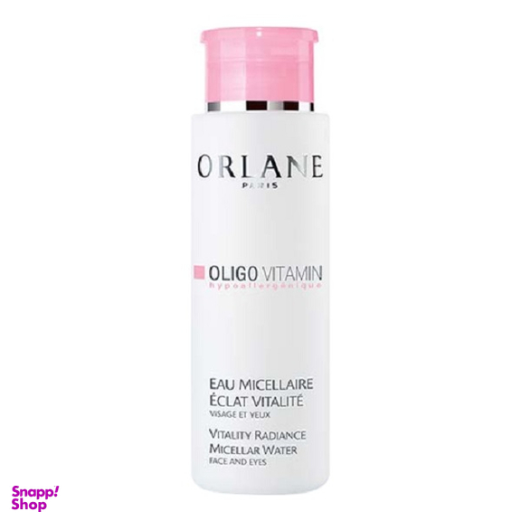 محلول پاک کننده میسلار واتر اورلن (Orlane) مدل vitality radiance micellar water حجم 250 میلی‌لیتر