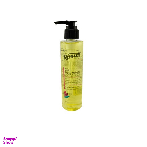 ژل شست‌ و شوی صورت رینوزیت (Renuzit) مدل oil skin حجم 200 میلی‌ لیتر