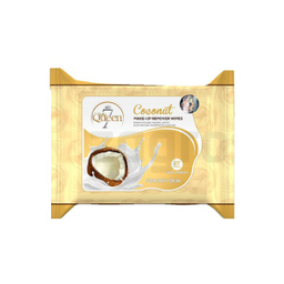 دستمال مرطوب پاک کننده آرایش سون کویین (7Queen) حاوی عصاره نارگیل مناسب پوست خشک بسته 27 عددی