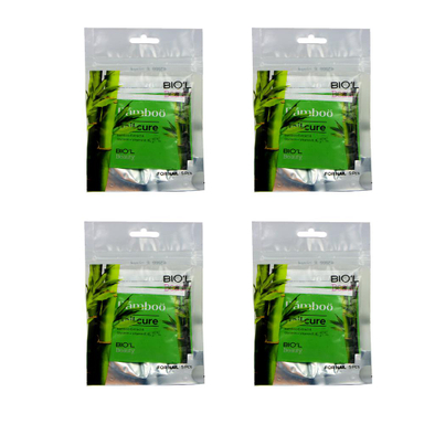پد لاک پاک کن بیول (Biol) مدل Bamboo مجموعه 4 عددی