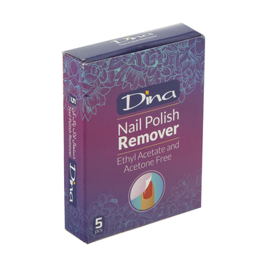 پد لاک پاک کن دینا (Dina) مدل Flower بسته 5 عددی