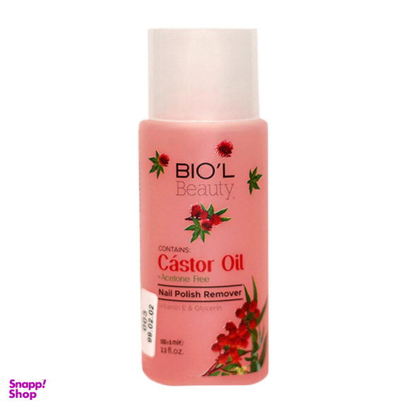 محلول لاک پاک کن بیول (Biol) مدل 02 حجم 100 میلی‌ لیتر