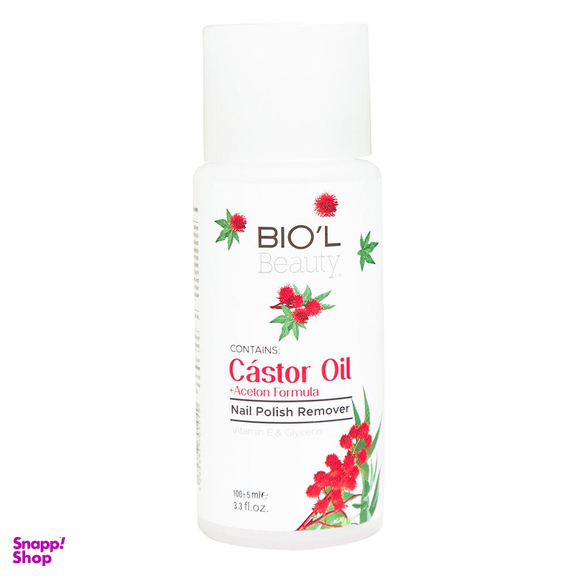 محلول لاک پاک کن بیول (Biol) مدل 05 حجم 100 میلی‌ لیتر