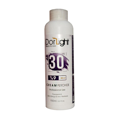 اکسیدان دورلایت (DorLight) کد 001 نه درصد حجم 150 میلی‌ لیتر