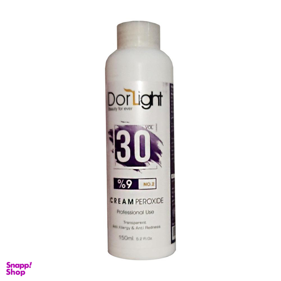 اکسیدان دورلایت (DorLight) کد 001 نه درصد حجم 150 میلی‌ لیتر