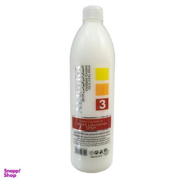 کرم اکسیدان آلبورا (Albura) دوازده درصدی شماره 3 حجم 750 میلی‌ لیتر