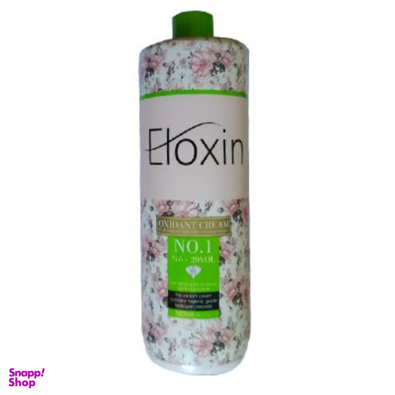 کرم اکسیدان الوکسین (Eloxin) شماره 1 شش درصدی حجم 1000 میلیلیتر