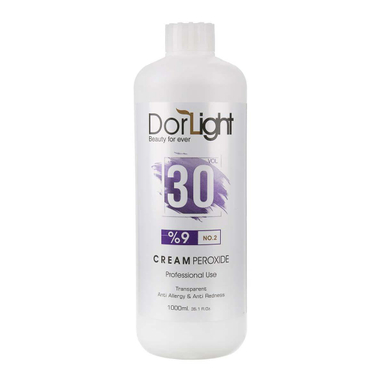 کرم اکسیدان دور لایت (DorLight) شماره 2 نه درصدی حجم 1000 میلی‌لیتر