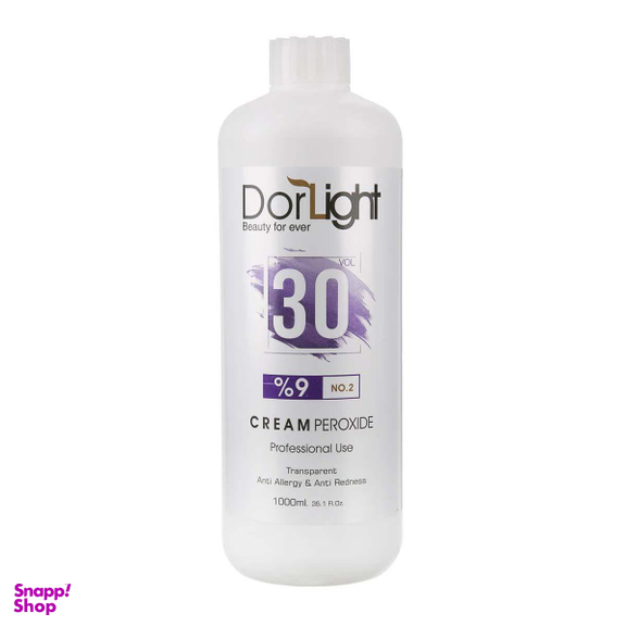 کرم اکسیدان دور لایت (DorLight) شماره 2 نه درصدی حجم 1000 میلی‌لیتر