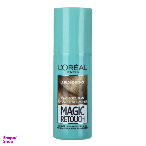اسپری کانسیلر مو لورآل (Loreal) سری Magic ReTouch مدل Dark Blonde حجم 75 میلیلیتر