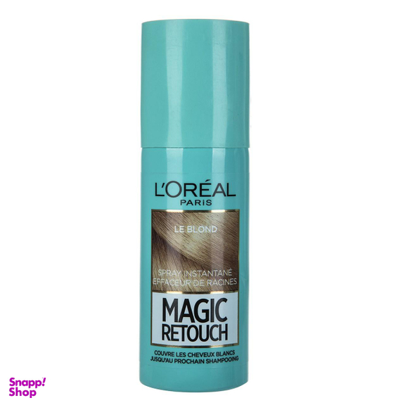 اسپری کانسیلر مو لورآل (Loreal) سری Magic ReTouch مدل Blonde حجم 75 میلیلیتر