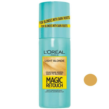 اسپری کانسیلر مو لورآل (Loreal) سری Magic ReTouch حجم 75 میلی‌لیتر رنگ بلوند روشن