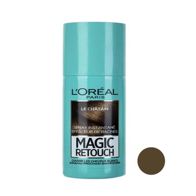 اسپری کانسیلر مو لورآل (Loreal) مدل LE Chatain شماره 25 رنگ قهوه‌ای حجم 75 میلی‌لیتر