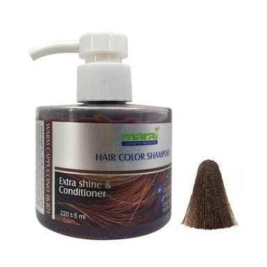 شامپو رنگساژ مو مارال (Maral) شماره 5.0 حجم 220 میلی‌لیتر رنگ کاکایویی