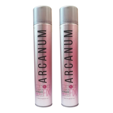 اسپری مو آرکانوم (Arcanum) مدل Ultimate حجم 500 میلی‌ لیتر مجموعه 2 عددی