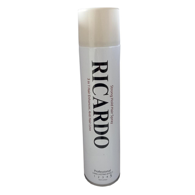 اسپری حالت دهنده مو ریکاردو (Ricardo) مدل W6 حجم 650 میلی‌لیتر
