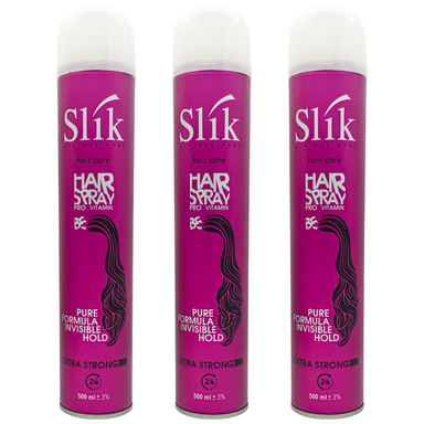 سپری حالت دهنده مو سلیک (Slik) مدل Pro Vitamin حجم 500 میلی‌لیتر مجموعه 3 عددی