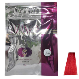 پودر دکلره رنگی لیزانو (Lizano) قرمز آتشین مدل Fiery Red مقدار 50 گرم