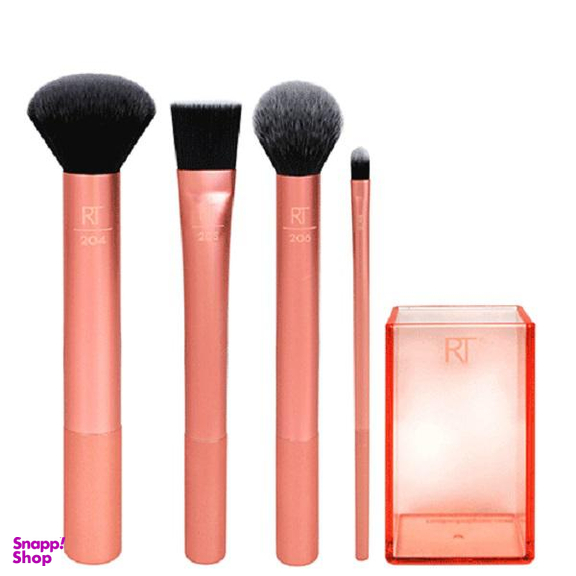 ست برس آرایشی ریل تکنیکس (Real Tecgniques) مدل Flawless مجموعه 4 عددی
