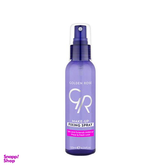 اسپری تثبیت کننده آرایش گلدن رز (Golden Rose) حجم 120 میلی‌ لیتر