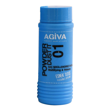 پودر حالت دهنده مو آگیوا (Agiva) شماره 01 وزن 20 گرم