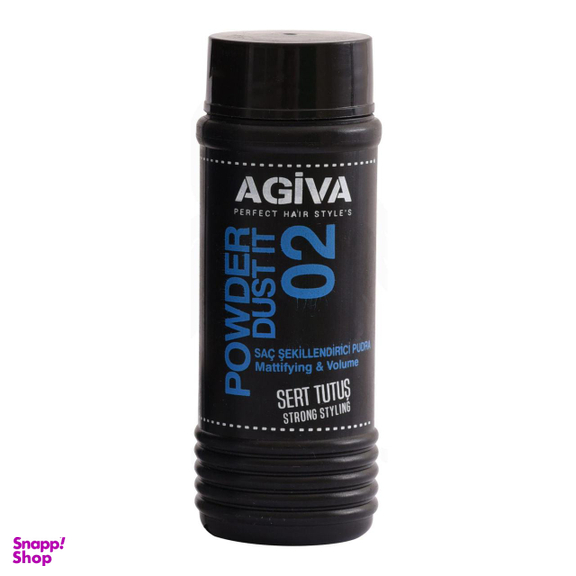 پودر حالت دهنده مو آگیوا (Agiva) مدل 02 وزن 20 گرم